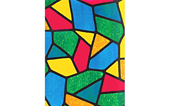 Витражная пленка Color Decor 9047 самоклеющаяся, 45 × 800 см