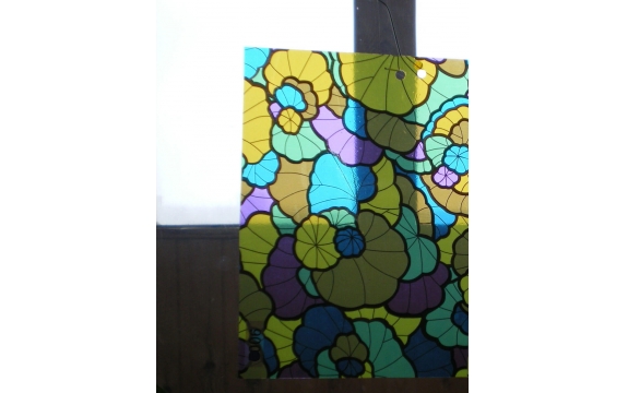 Витражная пленка Color Decor 9001 самоклеющаяся, 45 × 800 см