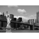 Фотообои AG Design 1300 FTS Нью-Йорк в чёрно-белом стиле, 360 × 254 см, 4 листа №1