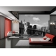 Фотообои AG Design 1300 FTS Нью-Йорк в чёрно-белом стиле, 360 × 254 см, 4 листа №2