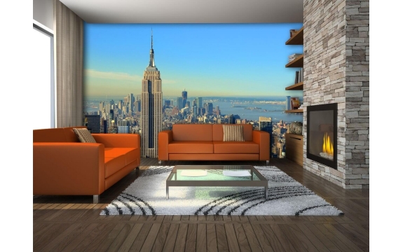 Фотообои AG Design 1309 FTS Город Нью Йорк, 360 × 254 см, 4 листа №1