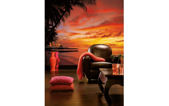 Фотообои Komar 8-097 «Закат на Тобаго» (Tobago Sunset), 368 × 254 см, 8 листов №1