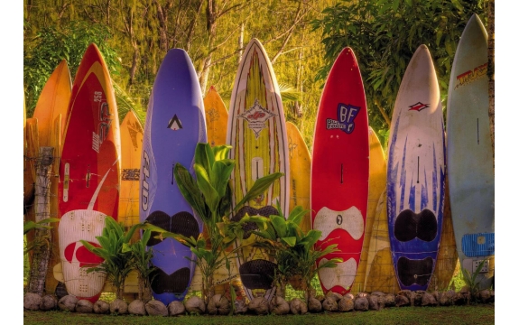 Фотообои Komar 8-902 «Доски для Серфинга» (Maui), 368 × 254 см, 8 листов