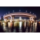 Фотообои FTS-02-00004 Ночной японский мост №1