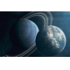 Фотообои FTS-15-00007 Две планеты в космосе №1