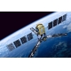 Фотообои FTS-15-00012 Спутник над Землей, вид из космоса №1
