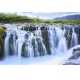 Фотообои FTL-01-00001 Водопады в горах, вид на природу с высоты №1