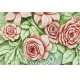 Фотообои 3D FTL-09-00075 Барельеф цветы розы под каменную фреску, стереоскопические №1