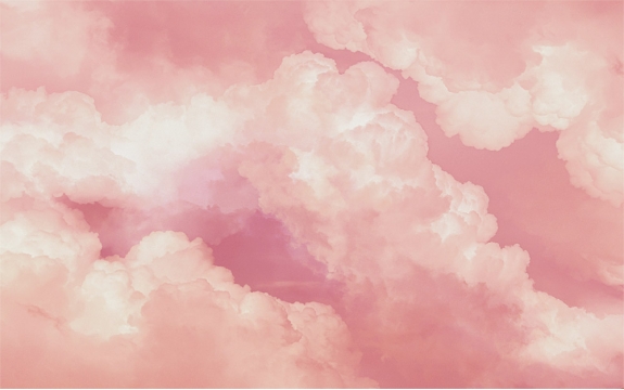 Фотообои MXL-00230 Розовые облака в небе