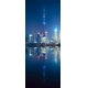 Фотообои FTV-02-00006 Ночной город, знаменитые небоскребы Шанхая №1
