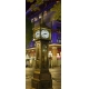 Фотообои FTV-04-00002 Башня с часами на улице ночного города №1