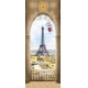 Фотообои FTV-14-00033 Балкон, арка с видом на архитектуру Парижа №1