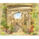 Фотообои FTX-14-00006 Античная арка с видом на улицу старого города №1