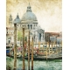Фотообои FTVV-02-00001 Фреска старая Италия, Венеция в стиле ретро №1