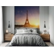 Фотообои FTK-02-00005 Эйфелева башня, Париж в закатных лучах солнца №2