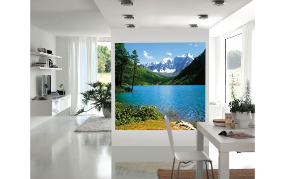 Фотообои Твоя Планета «Горное Озеро», Премиум, 204 × 194 см, 6 листов №1