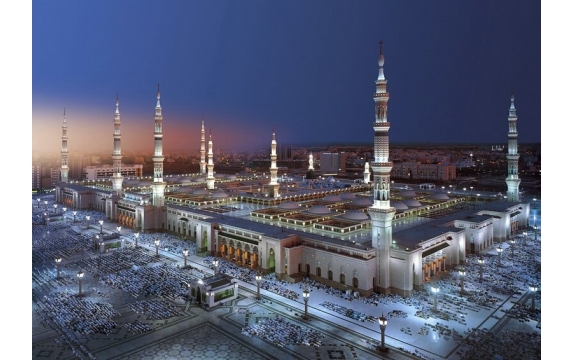 Фотообои Komar 8-107 «Мечеть Медины» (Medina Mosque), 388 × 270 см, 8 листов