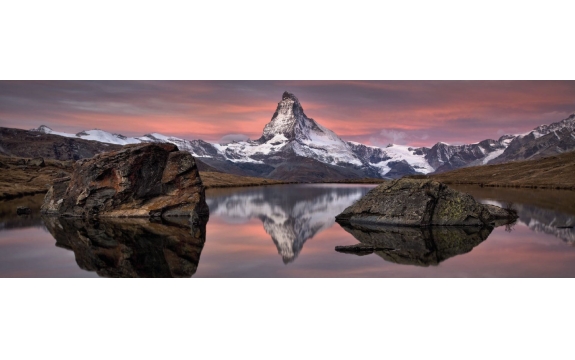Фотообои Komar 4-322 «Маттерхорн» (Matterhorn), 368 × 127 см, 4 листа