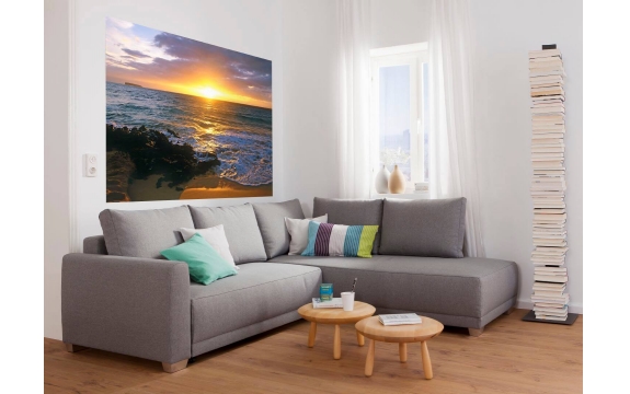 Фотообои Komar 1-607 «Закат на пляже» (Makena Beach), 184 × 127 см, 1 лист №1