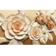 Фотообои 3D FTXL-09-00013 Розы с тиснением под керамику, стереоскопический барельеф №1
