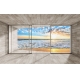 Фотообои 3D MXL-00236 Морская терраса, окно с видом на море №1