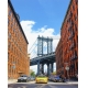 Фотообои FTVV-04-00018 Дорога на Манхэттенский мост в городе Нью-Йорке, современная улица №1