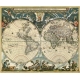 Фотообои FTX-16-00001 Средневековая карта мира №1