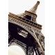 Фотообои FTP-2-04-00040 Эйфелева башня в Париже под сепию №1