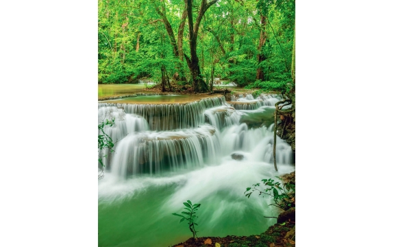 Фотообои FTVV-01-00020 Зеленый водопад в джунглях