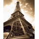 Фотообои FTVV-04-00031 Высокая Эйфелева башня в Париже, сепия №1