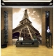 Фотообои FTVV-04-00031 Высокая Эйфелева башня в Париже, сепия №2