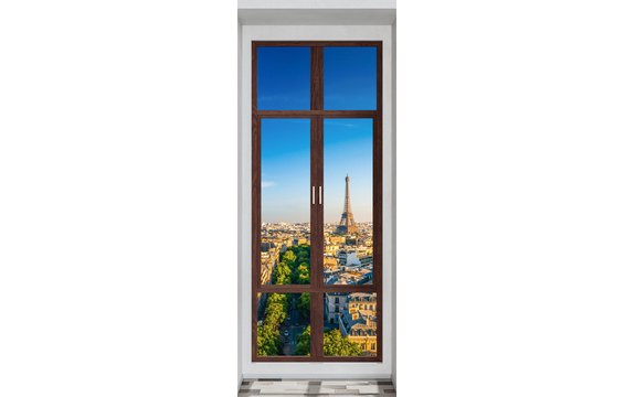 Фотообои MV-00004 Узкое окно в Париже