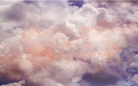 Фотообои MXL-00269 Облака в розово-фиолетовых тонах