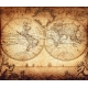 Фотообои FTX-16-00003 Карта мира в старинном стиле №1