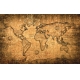 Фотообои FTXL-16-00006 Абстрактная карта мира №1