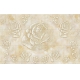Фотообои 3D FTXL-09-00065 Абстрактные розы на мраморной плитке №1