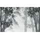 Фотообои 3D FTXL-09-00086 Черно-белый бамбуковый лес №1
