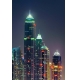 Фотообои FTP-2-02-00007 Дубай, ночные небоскребы города №1