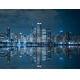 Фотообои FTP-4-02-00009 Панорамный вид ночного города Чикаго №1
