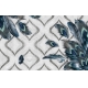 Фотообои 3D FTXL-05-00007 Павлиньи перья на абстрактном фоне из мрамора №1