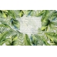 Фотообои FTXL-01-00083 Тропические листья монстеры и пальмы на кирпичной стене №1