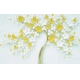 Фотообои 3D FTXL-09-00237 Золотое дерево в лимонных цветах №1