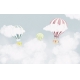Фотообои FTXL-10-00019 Детские воздушные шары в облаках №1