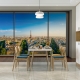 Фотообои MXL-00115 Окно в Париж, вид на Эйфелеву башню №2