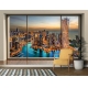 Фотообои MXL-00116 Окно с видом на ночной Дубай №3