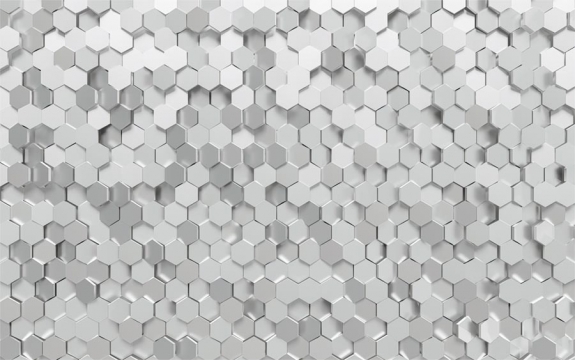 Фотообои 3D MXL-00149 Серебряная стереометрия, объемный геометрический рисунок