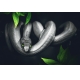 Фотообои FTL-03-00018 Зеленоглазая змея в черно-белом №1