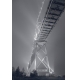 Фотообои FTP-2-04-00005-2 Туманный мост Лайонс-Гейт в черно-белых тонах №1
