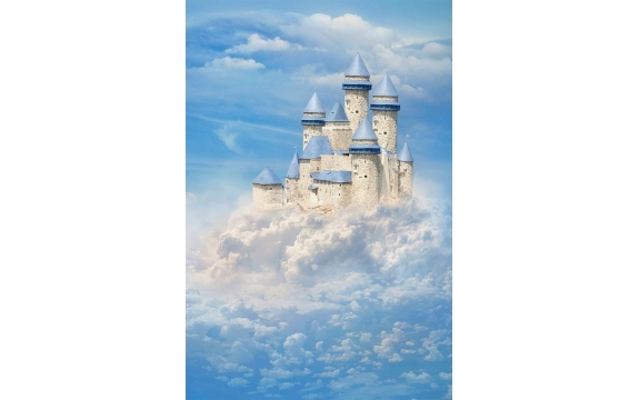 Фотообои FTP-2-04-00009 Сказочный замок в облаках