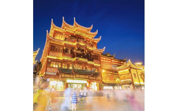 Фотообои FTP-3-04-00012 Китайский храм ночью